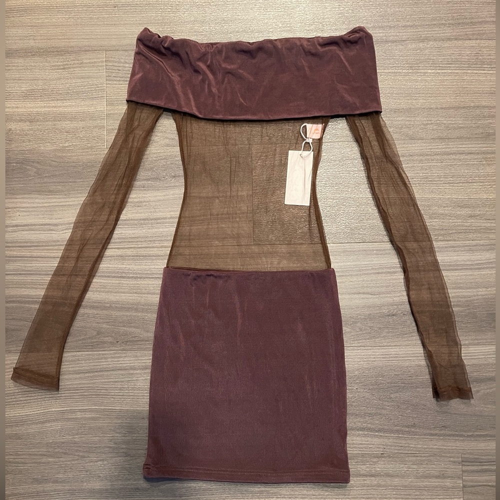 Brown Gesel Willow dress